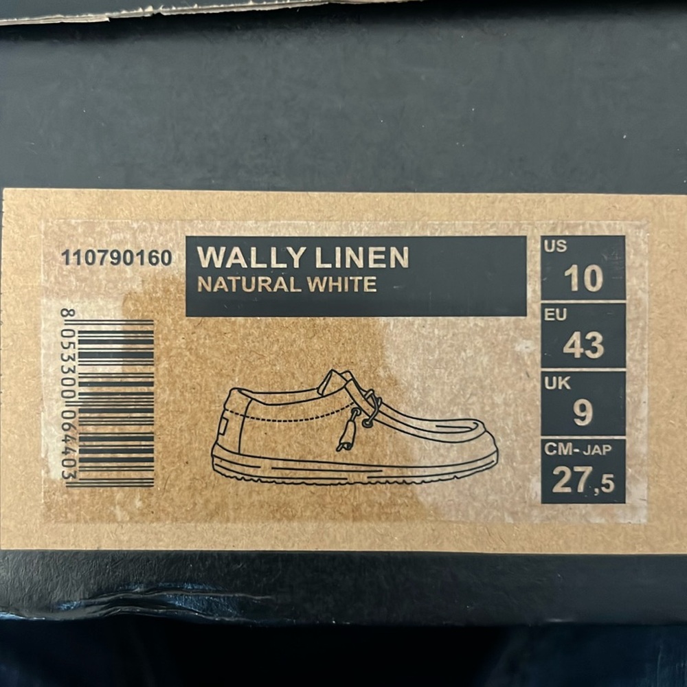 Brand New, In Original Box, never worn Hey Dude shoes